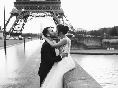 Wedding couple in Paris Wedding couple in Paris